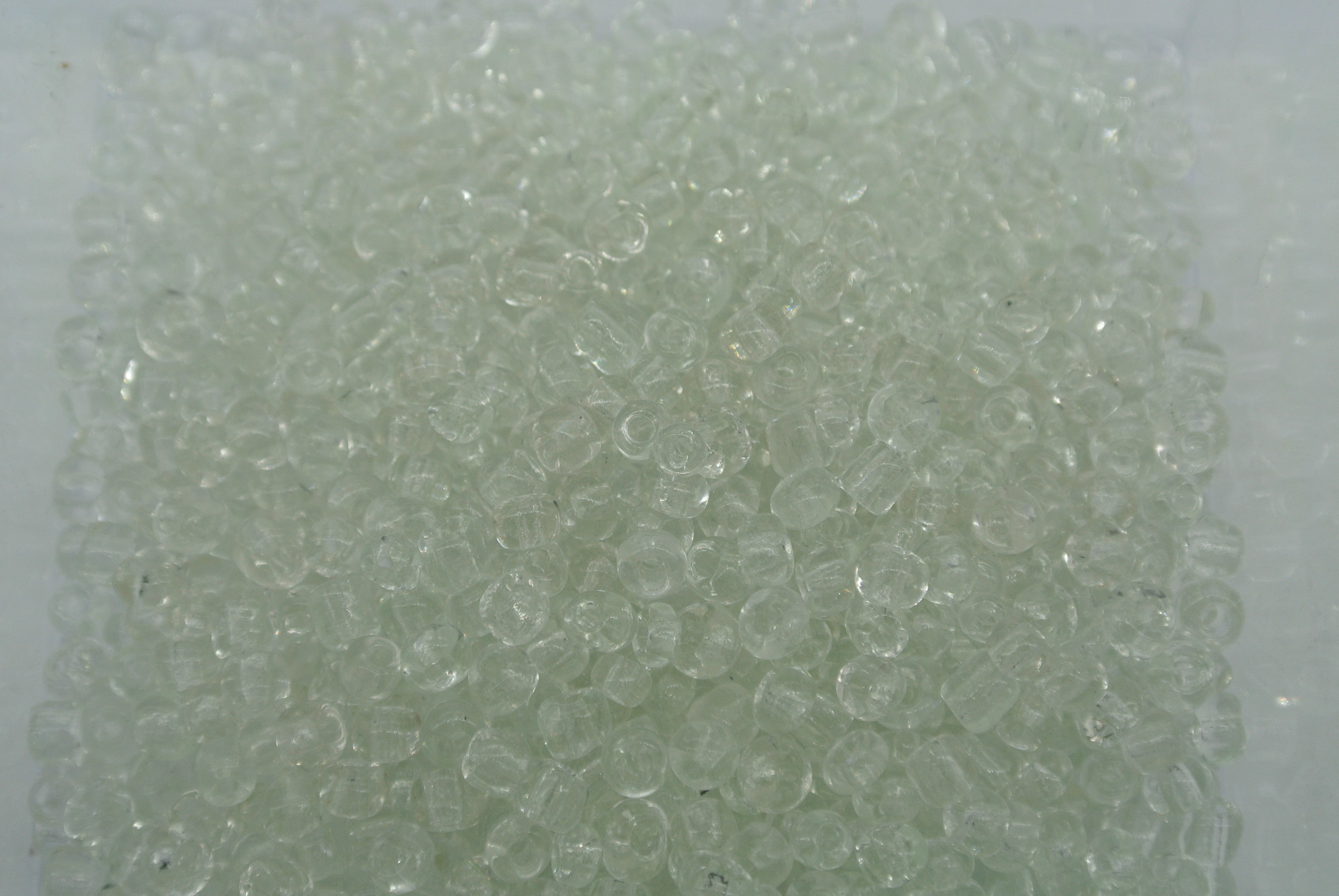 6/0 E Beads #1 Clear 1Pound